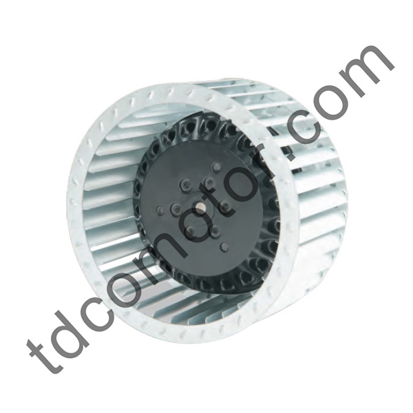 150mm AC مروحة طرد مركزي منحنية إلى الأمام