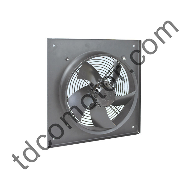 YWF-350 4E-350 100٪ سلك نحاسي 350 مم مروحة محورية بإطار
